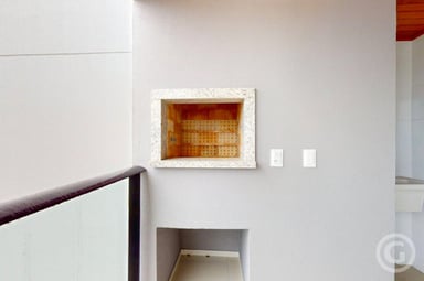 sala sacada churrasqueira